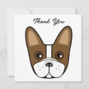 Search for puppy party thank you cards Frenchie