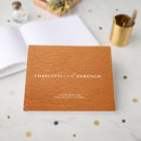 Search for leather guest books Elegant
