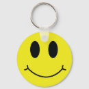 Search for happy face key rings Emoticon