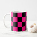 Search for hot pink and black mugs Pattern
