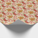 Search for hot cocoa wrapping paper Candy canes