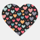 Search for colourful hearts stickers Cute