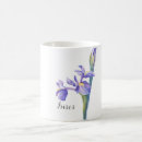 Search for blue iris mugs Watercolor