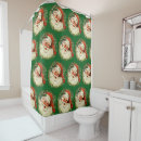 Search for santa claus shower curtains Holiday season