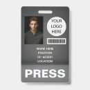 Search for press pass id badges Journalist