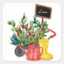 Search for tulips stickers Watering can