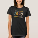 Search for 1978 tshirts Birthday