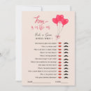 Search for love is in the air invitations Valentines