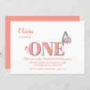 Search for butterfly peach invitations Orange