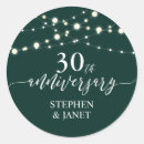 Search for 25th anniversary wedding stickers Modern