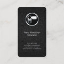 Search for videographer business cards Black