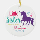 Search for little sister christmas tree decorations Unicorn