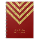 Search for posh notebooks Red