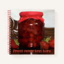 Search for strawberry fruit notebooks Red