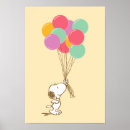 Search for balloon painting posters Charlie brown