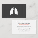 Search for lung business cards Physician