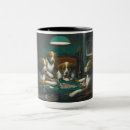 Search for play with your dog mugs Dogs playing poker