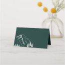 Search for in the mountains place cards Outdoor