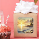 Search for serene square stickers Watercolor