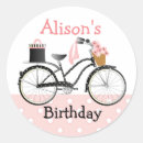 Search for riding a bike stickers Flowers