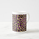 Search for purple leopard print mugs Black
