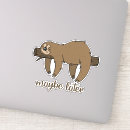 Search for funny sloth stickers Quote