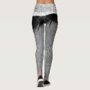 Search for silver glitter leggings Shiny