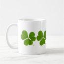 Search for shamrock clover mugs Patricks