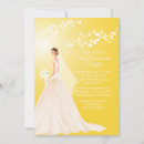Search for brunette bridal shower invitations Bride