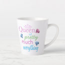 Search for queen crown mugs Typography