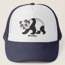 Search for panda hats Illustration