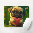 Search for cute pug mouse mats Adorable
