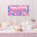 Search for horse birthday banners Pink