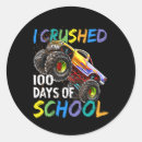 Search for monsters for kids stickers Back to school