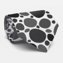 Search for dalmatian ties Black and white