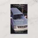 Search for limousine business cards Professional