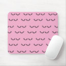 Search for eyelashes mouse mats Pink