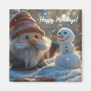 Search for gnome magnets Snowman