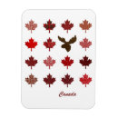 Search for canadian flag magnets Red