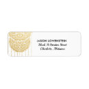Search for mandala return address labels Minimalist