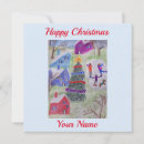 Search for village christmas cards Skating