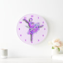 Search for ballerina clocks Purple