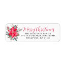 Search for pine branches return address labels Traditional