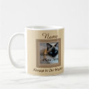 Search for in memory of dog mugs Memorial