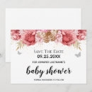Search for baby shower save the dates Butterfly