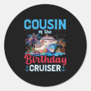Search for funny cousin stickers Retro