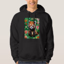 Search for red panda hoodies Wife