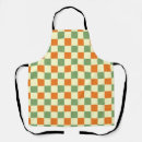 Search for brown pattern aprons Chequered