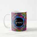 Search for blue mandala mugs Green