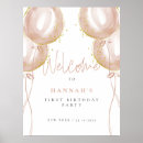 Search for first birthday posters For her